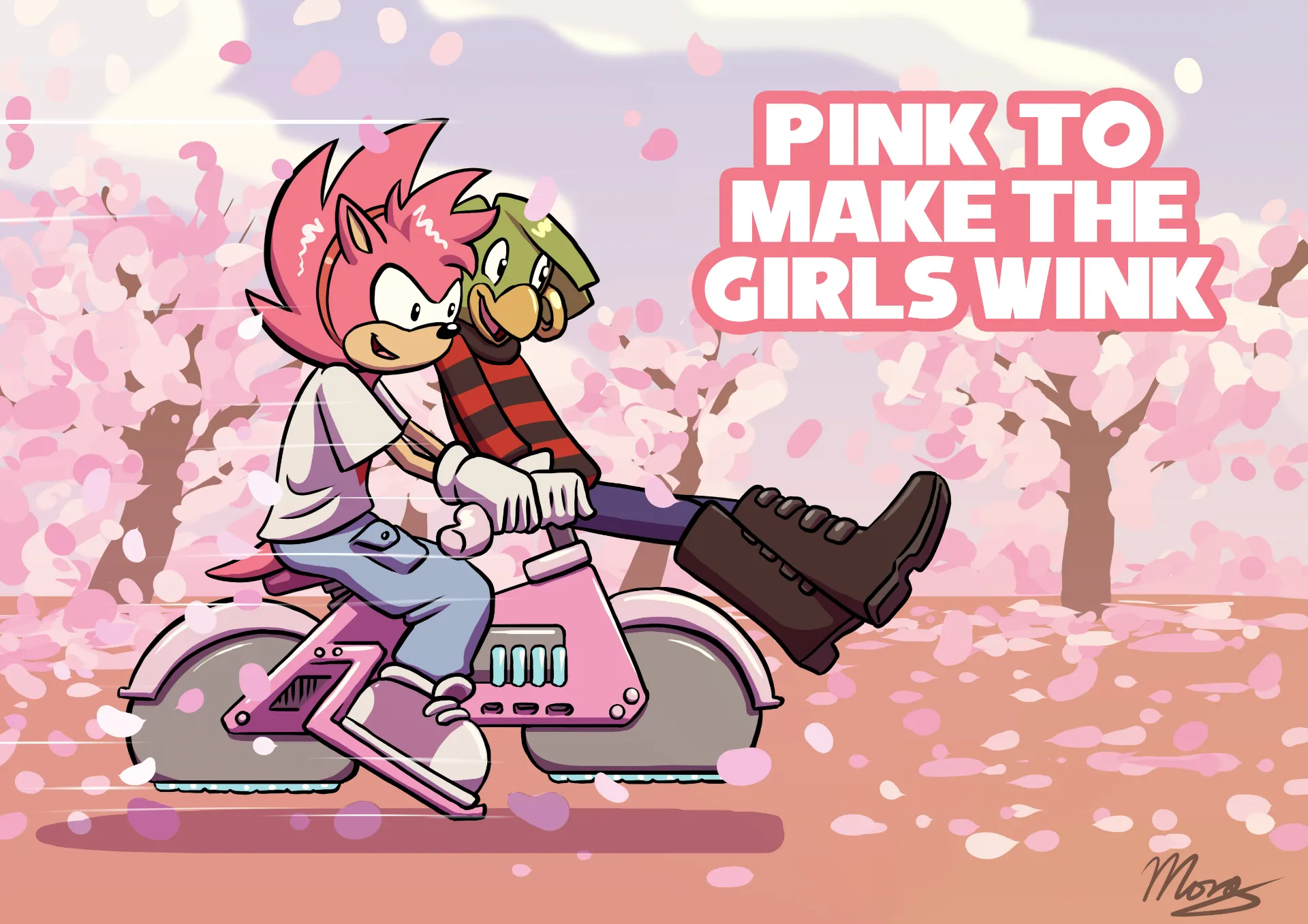 Pink To Make The Girls Wink