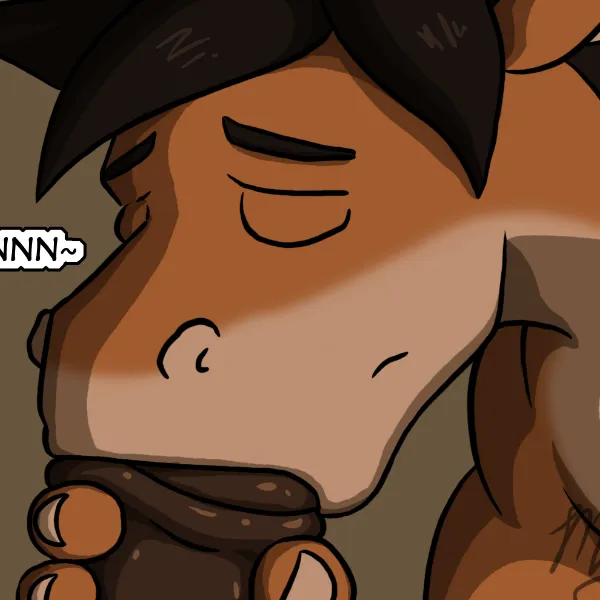 Close-up of Duncan as e gives himself a blowjob.