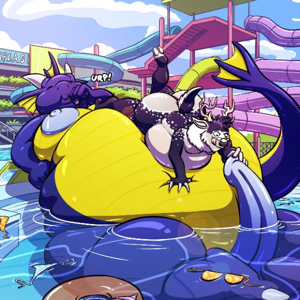   Water Park Feast - [StarBuck and Umi Commission]