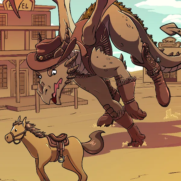 Fardon Howdy - [Tapewolf Commission]