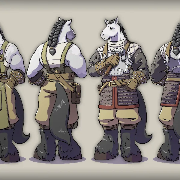 The Honest Blacksmith - [Anon Commission]