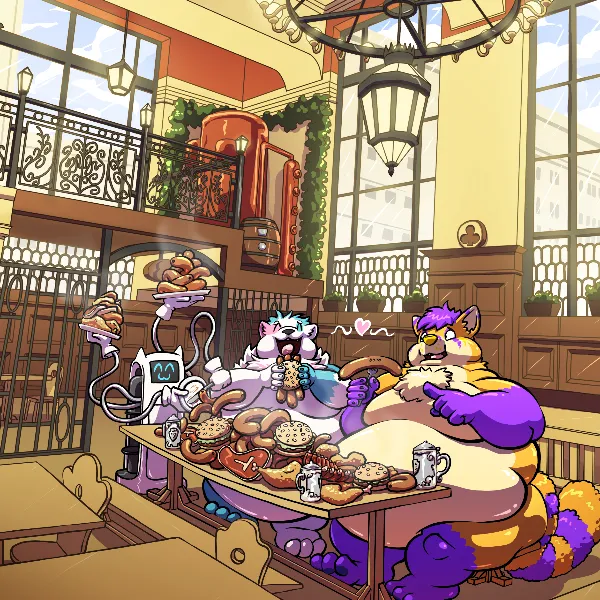 Infinite Dinner Service - [Horatio and Flurry Commission]